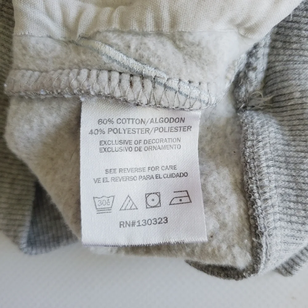 K1237 * Kids Headquarters Big Guy Dino Hoodie Gray Blue Size 12M